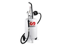 Dispensador de óleo pneumático com medidor de vazão Samoa DAC-25/21L, 25 l, art.: 327020.