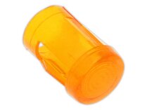 Tampa de lâmpada de plástico laranja Ecoflam, art: 65322055