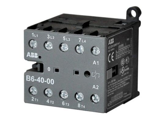Contator miniatura ABB B6-40-00, art: 13011025