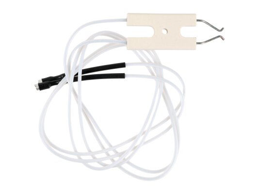 Bloco de eletrodo de ignição com cabo flexível de 70 mm - 840 mm