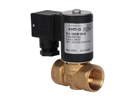 Madas EVO/NC DN 20 gas electromagnetic valve, art: EVO03 008.