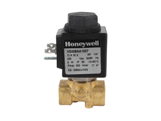 Válvula eletromagnética a gás Honeywell VE408AA1007