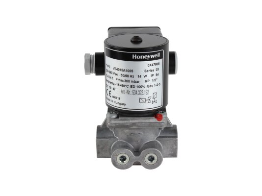 Válvula eletromagnética a gás Honeywell VE4015A1005