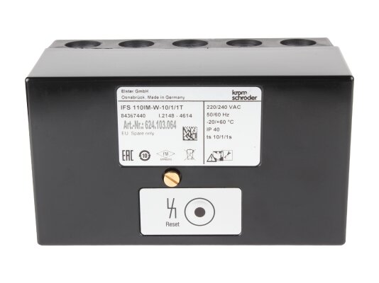 Controlador de queimador Kromschroder IFS110IM-W-10/1/1T, arte: 84367440