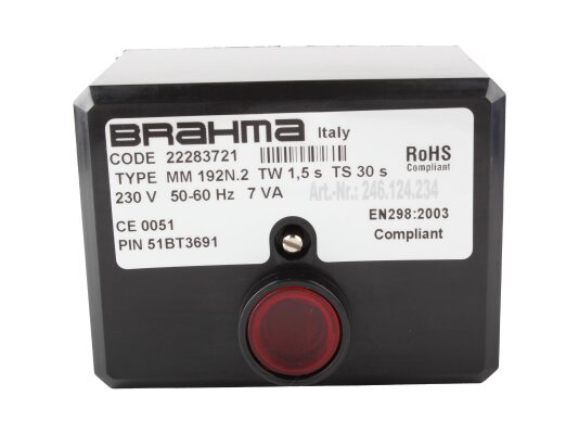 Brahma MM192N.2 22283721 queimador de combustível