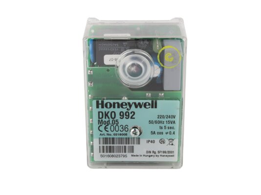 Sistema de controle de queimador Honeywell DKO 992 Mod.05