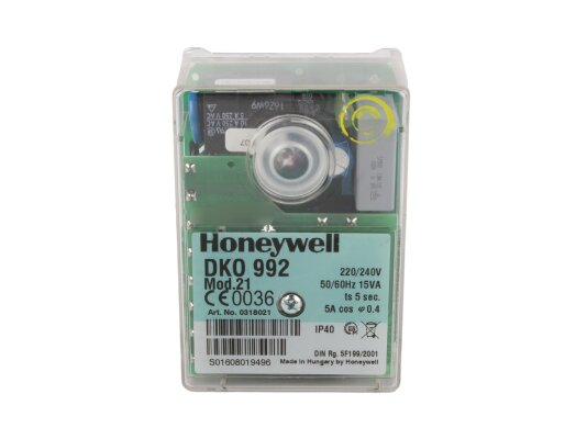 Sistema de controle de queimador Honeywell DKO 992 Mod.21