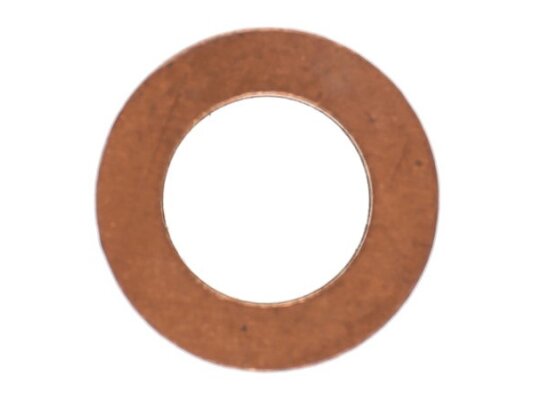 Vedação de cobre Weishaupt 5 x 9 x 1.5 mm, art: 440012.