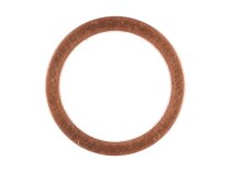 Arruela de cobre Weishaupt 10 x 13,5 x 1 mm, art: 440027.