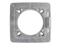 Flange do queimador Weishaupt 24131001057