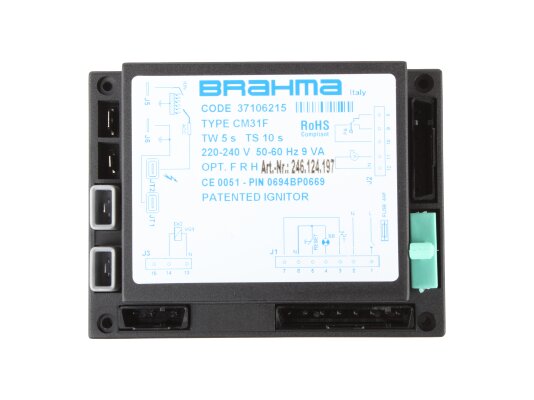 Gerenciador de queimador Brahma CM31F, 37106215
