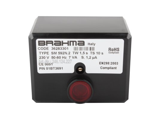 Brahma SM 592N.2 36283301 acendedor automático de carvão