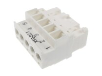 Conector Weishaupt X10-02.1 de 5 pinos, art.: 716323.
