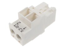 Weishaupt X3-01 Plugue de 2 pinos, art.: 716300.