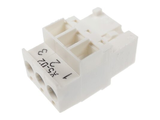 Conector Weishaupt X5-02 de 3 pinos, art: 716308