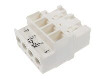 Conector Weishaupt X5-03 de 4 pinos, art: 716309