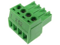 Conector Weishaupt X52 de 4 pinos, art.: 716327