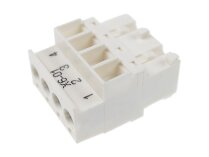 Conector Weishaupt X6-01 de 4 pinos, art: 716310.