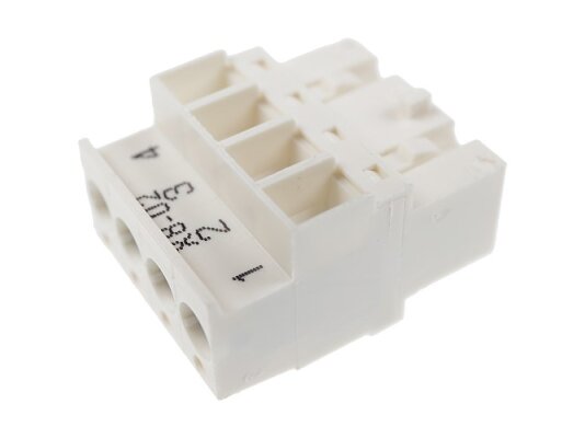 Weishaupt X8-02 plugue de 4 pinos, art: 716317.