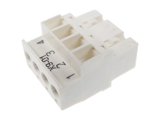 Conector Weishaupt X9-01 de 4 pinos, art.: 716319