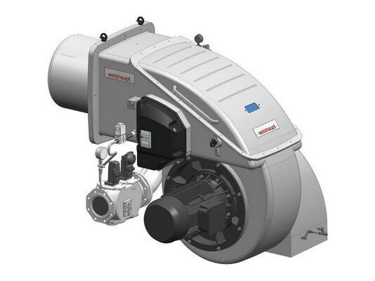 Queimador a gás Weishaupt WKmono-G 80/2-A, DN 100, design ZM-NR, n.º do artigo 28782416.
