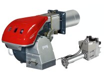 Queimador a gás Riello RS 190/M TC FS1 MB 420/1 CT RT 30, arte: 3787623-3970182
